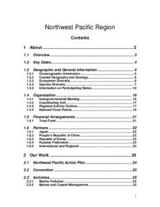 Northwest Pacific Action Plan / United Nations Environment Programme / Shandong / Bohai Sea / Dalian / Philippine Sea / Territorial waters / Yellow Sea / Kuroshio Current / Asia / Bodies of water / Seas