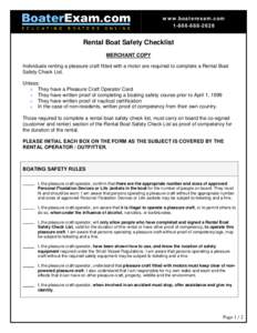 Microsoft Word - rental checklist.doc