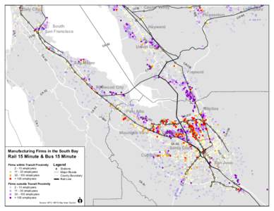 Eastbay Manufacturing Firms Rail & Bus