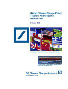 Global Climate Change Policy Tracker: An Investor’s Assessment