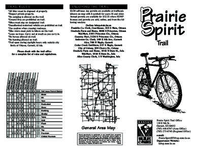 Brochure PRAIRIE SPIRIT SP:Prairie Spirit Trail