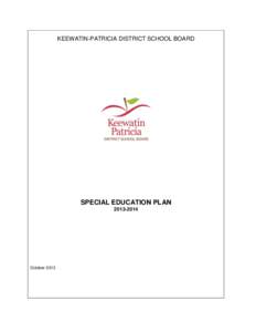 KEEWATIN-PATRICIA DISTRICT SCHOOL BOARD