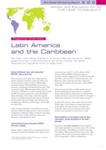 Index numbers / Americas / Development / Gender Parity Index / Socioeconomics / Education For All / Education for All Global Monitoring Report / Universal Primary Education / Belize / UNESCO / Education / International development