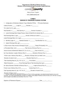 Microsoft Word - Septic FORM 5 Design of Pressure Dosing System