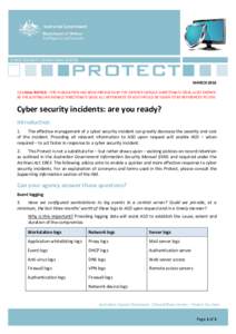 CYBER SECURITY OPERATIONS CENTRE  MARCH[removed]U) LEGAL NOTICE: THIS PUBLICATION HAS BEEN PRODUCED BY THE DEFENCE SIGNALS DIRECTORATE (DSD), ALSO KNOWN AS THE AUSTRALIAN SIGNALS DIRECTORATE (ASD). ALL REFERENCES TO ASD SH