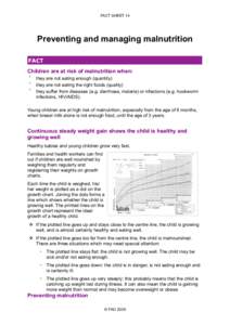 Nutrition Factsheets 1-14 05Nov2009.pages