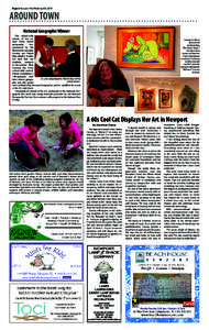 Page 2 Newport This Week April 3, 2014  AROUND TOWN National Geographic Winner The school-wide winner of the annual Cluny School