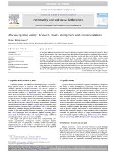 Personality and Individual Differences xxx[removed]xxx–xxx  Contents lists available at SciVerse ScienceDirect Personality and Individual Differences journal homepage: www.elsevier.com/locate/paid