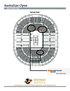 Australian Open Seat Location Map Rod Laver Arena Players Entry