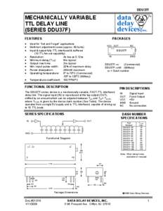 DDU37F  data 3 delay devices, inc.