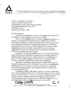 /\  FDLT ...a non-projt institute dedicated to advancing the public heallh by providing a neutral forum for critical examination of the laws, regulations, and policies related to drugs, medical devices, other healthcare 