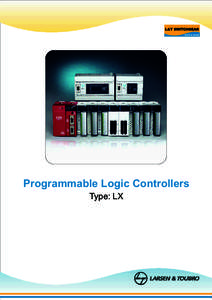 Programmable Logic Controllers Type: LX LX 7 Series Micro Logic Controller