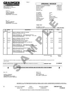 PAGE 1  ORIGINAL INVOICE[removed][removed]2013