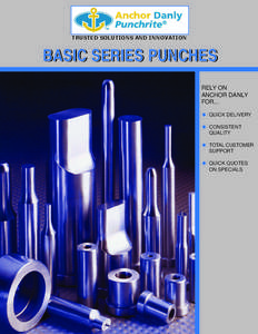Anchor Danly Punchrite® - Basic Series Punches