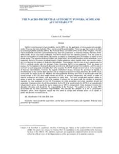 Systemic risk / Economy of the United Kingdom / Economic bubbles / Bank of England / Financial Policy Committee / Financial crisis / European Systemic Risk Board / Financial institution / Late-2000s financial crisis / Economics / Financial risk / International economics