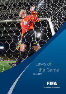 Laws of the Game[removed]
