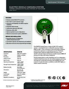 Green vehicles / AeroVironment / Electric vehicle / Energy / Avcon / IEC 62196 / SAE J1772 / Electric power / Charging station
