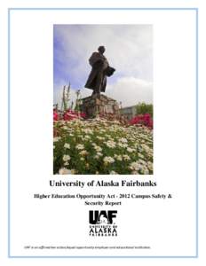 Microsoft Word - University of Alaska Fairbanks HEOA[removed]