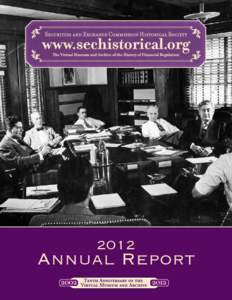 2012  Annual Report 2012 ANNUAL REPORT