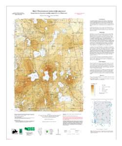DRIFT THICKNESS OF ANTIOCH QUADRANGLE  LAKE COUNTY, ILLINOIS AND KENOSHA COUNTY, WISCONSIN Department of Natural Resources ILLINOIS STATE GEOLOGICAL SURVEY