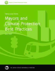 Mayors Climate Protection Center  Taking Local Action Mayors and Climate Protection