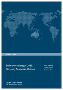 Defence challenges 2035: securing Australia’s lifelines