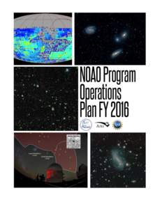 NOAO Annual Program Plan FY 2012