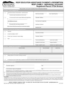 Microsoft Word - RESP - Education Assistance Payment Redemption Form - English - v07[removed]