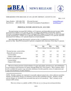 Economics / United Kingdom general elections overview / Per capita personal income in the United States / Demographics of the United States / National Income and Product Accounts / Total personal income