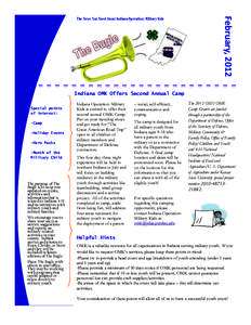 February, 2012   The News You Need About Indiana Operation: Military Kids October 2011
