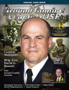 Annual ausa issue Technology & Intel for the Maneuver Warfighter Who’s Who Special Supplement
