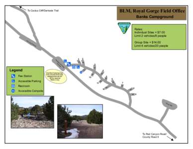 BLM, Royal Gorge Field Office  To Cactus Cliff/Darkside Trail Banks Campground
