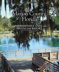 Marion County, Florida Comprehensive Annual Financial Report Fiscal Year Ended September 30, 2012