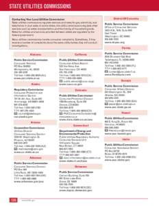 Public Utility Commission of Texas / Wisconsin Public Service Commission / Colorado Public Utilities Commission / Minnesota Public Utilities Commission / State Corporation Commission / Oklahoma Corporation Commission / Maryland Public Service Commission / Consumer protection / California Public Utilities Commission / State governments of the United States / Public utilities / Public utilities commission