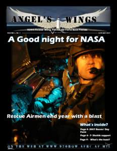 An gel’s  Wings 920th Rescue Wing, Patrick Air Force Base Florida Volume 5, No. 1