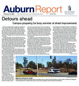 AuburnReport February 13, 2009 For  t h e f a c u l t y a n d s t a ff o f