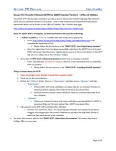 Microsoft Word - GDOT SFTP - User Guide for External Partners.docx