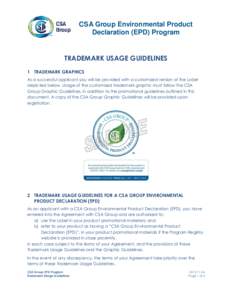 Trademark / Trademark law / Canadian Standards Association / Law / Business / Information / Brand management / Product management / Intellectual property law