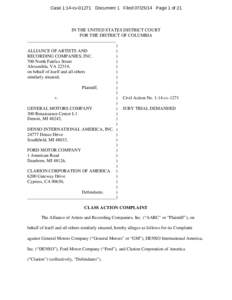 Case 1:14-cv[removed]Document 1 Filed[removed]Page 1 of 21  IN THE UNITED STATES DISTRICT COURT FOR THE DISTRICT OF COLUMBIA _______________________________________ )