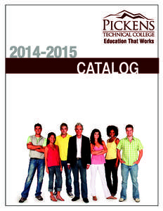 [removed]CATALOG Fall[removed]Pickens Technical College Calendar
