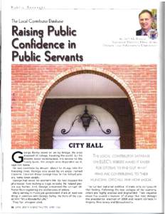 Public  Servants The Local Contributor Database