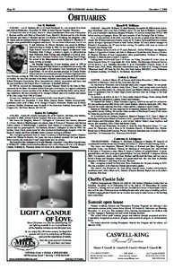 Page 50  THE LANDMARK Holden, Massachusetts December 7, 2006