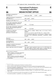 PCT Applicant’s Guide – International Phase – Annex E