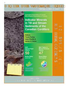 Mineralogical Association of Canada Topics in Mineral Sciences Volume 47 NOW AVAILABLE Co Co-- Published with GAC