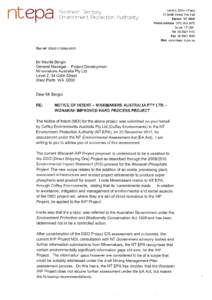 Prediction / Environmental law / Windows NT / Environmental science / Environmental impact assessment / Environmental impact statement / Environmental Protection Authority of Western Australia / United States Environmental Protection Agency / Environment Protection Authority / Environment / Impact assessment / States and territories of Australia