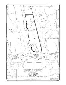 CHAIN LAKES PROVINCIAL PARK  All those parcels or tracts of land, situate, lying, and being in the Province of Alberta, Canada, and being composed of: FIRSTLY: A)