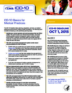 ICD-10 Basics for Medical Practices