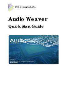 Microsoft Word - Getting Started With Audio Weaver.doc