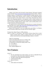 Introduction TrajStat is a free software with some trajectory statistics functions. The trajectory calculation module of HYSPLIT (http://www.arl.noaa.gov/ready/hysplit4.html) (Draxler and Hess, 1998) was included in Traj