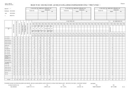 Kanun ; [removed]Ek.8, 307/ Ek 8; SİYASİ PARTİ/BAĞIMSIZ ADAY GÖZLEMCİLERİ  :1